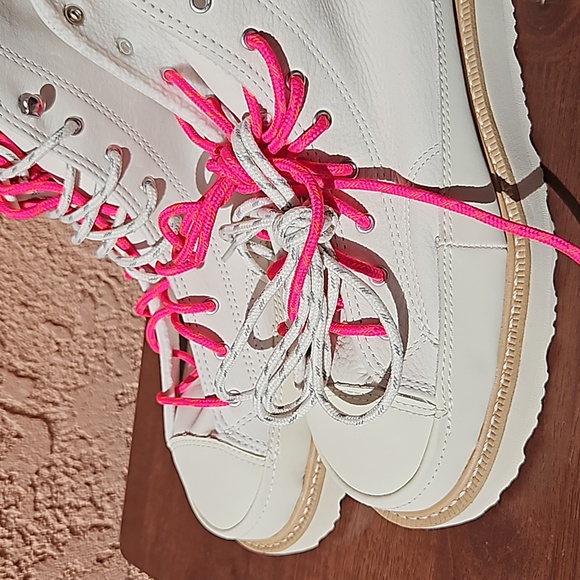 Converse chuck taylor sneakers high top leather size men 7.5 women 9 - Picture 13 of 15